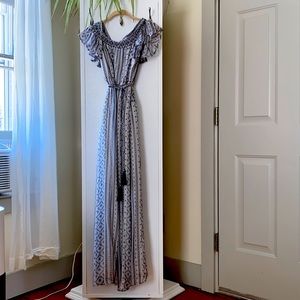 Seraphine Maternity Boho maxi dress xs